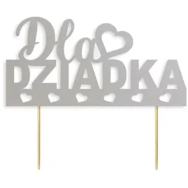 topper-papierowy-dla-dziadka-srebrne-serca-16-cm