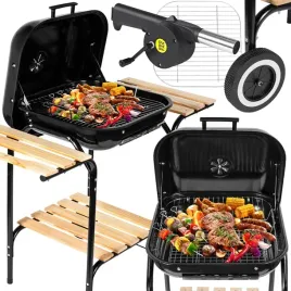 grill-weglowy-z-pokrywa-ogrodowy-duzy-chromowany-ruszt-polki-kolka-dmuchawa