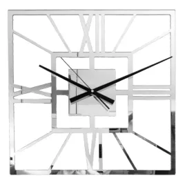 elegancki-srebrny-zegar-scienny-sq1-lustrzany-50-cm