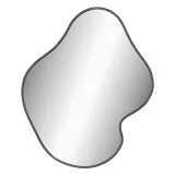 vidaxl-lustro-scienne-czarne-50x40-cm-kod-producenta-348273