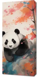 obraz-40x90cm-panda-wsrod-klonow