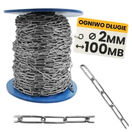 lancuch-gospodarczy-2mm-dlugie-ogniwo-100m-ocynkowany-stalowy-din-5685c