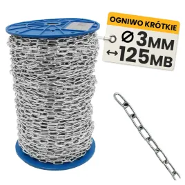 lancuch-gospodarczy-3mm-krotkie-ogniwo-125m-ocynkowany-stalowy-din-5685a
