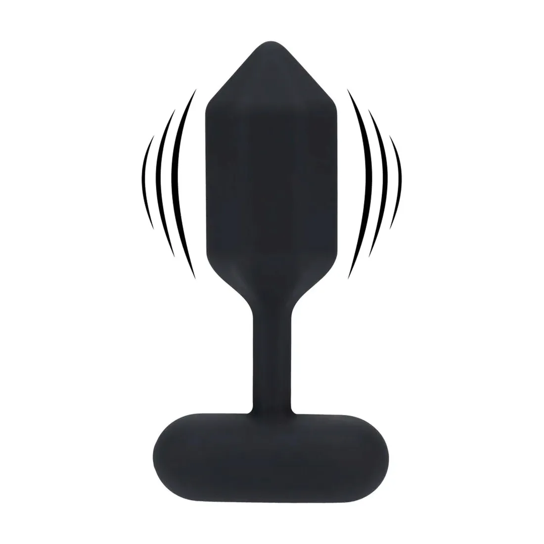 hexagonal-vibrating-silicone-anal-plug-l-black