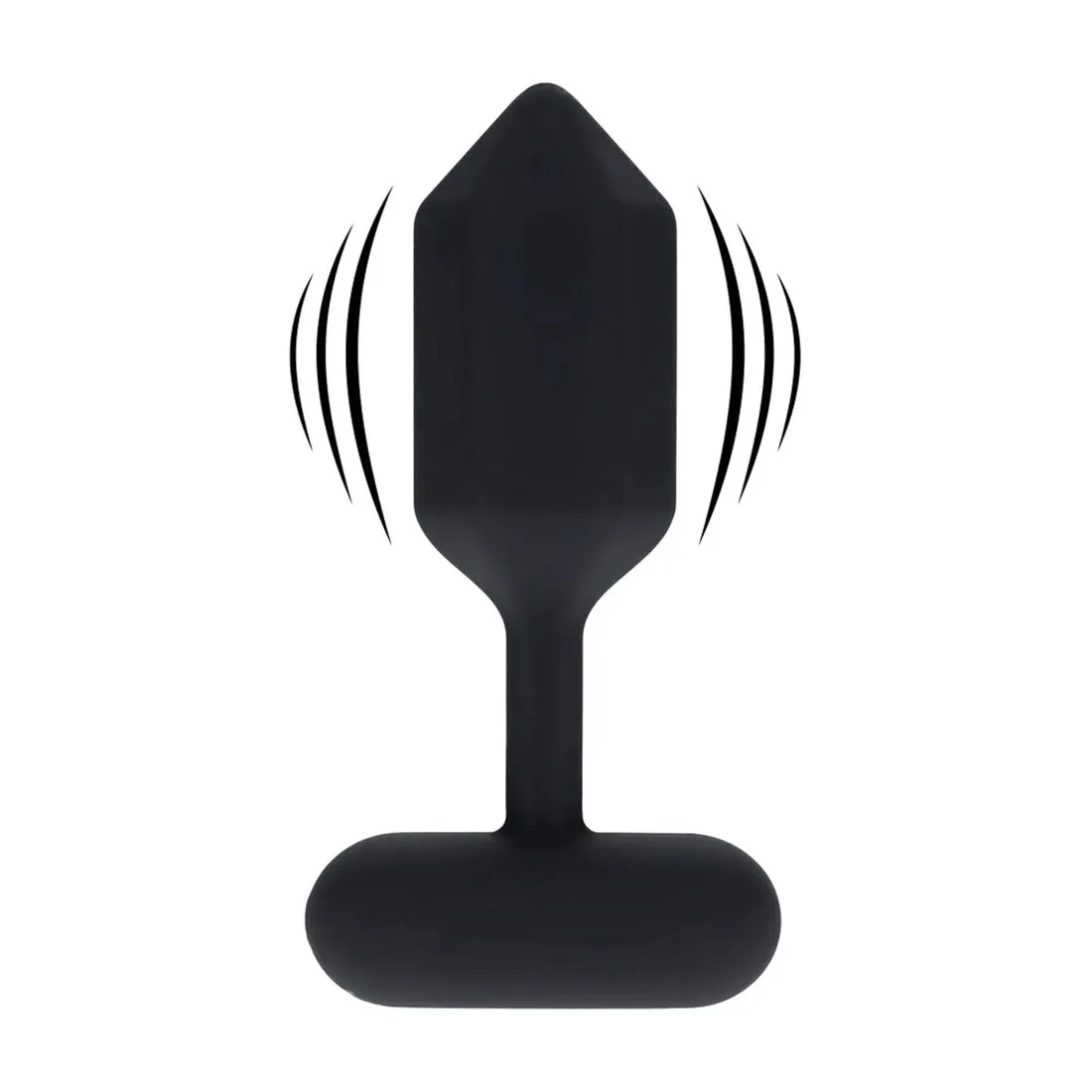 hexagonal-vibrating-silicone-anal-plug-m-black