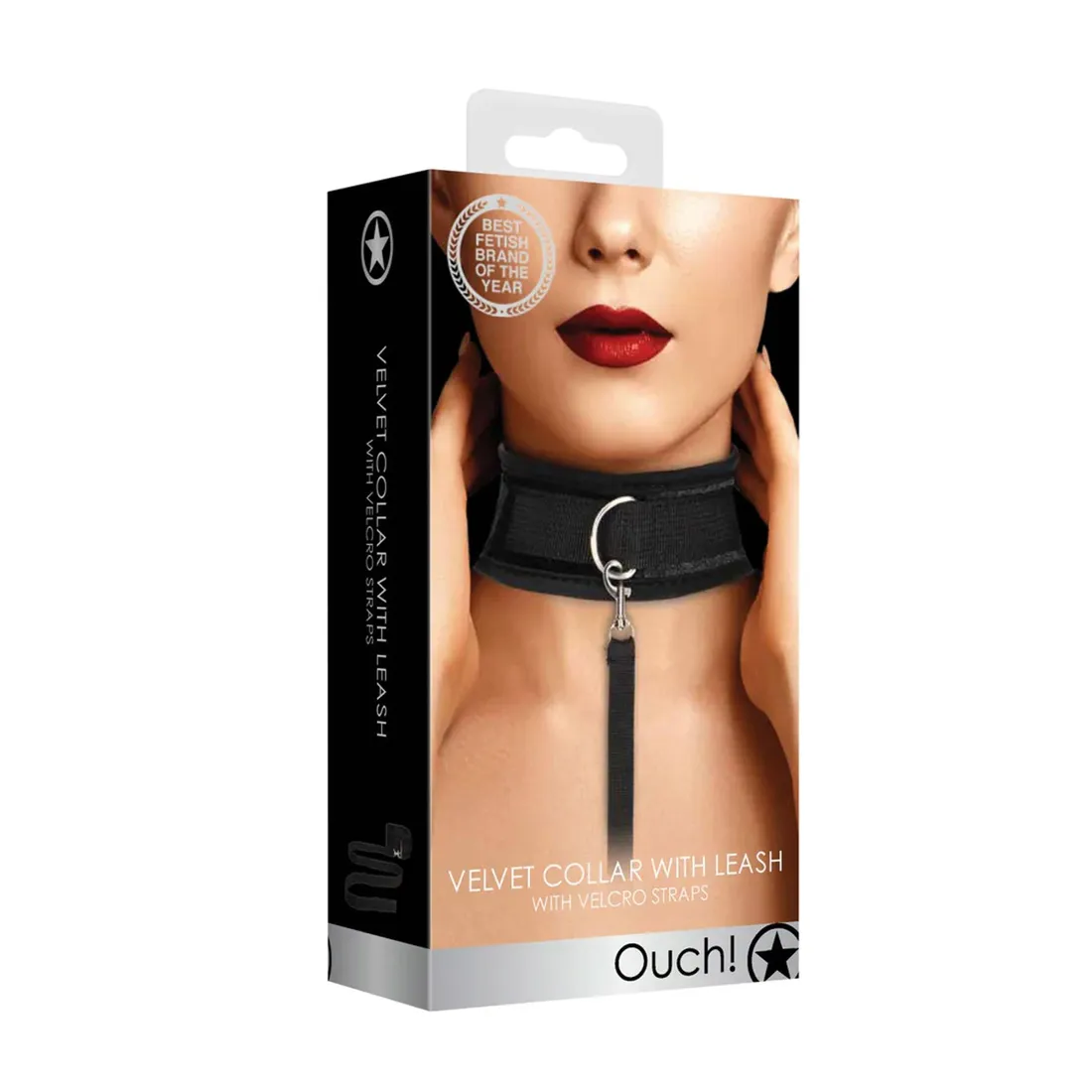 velvet-adjustable-collar-with-leash