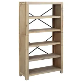 regal-z-5-polkami-80x30x140-cm-lite-drewno-akacjowe