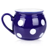 kubek-ceramiczny-niebieski-w-grochy-850-ml