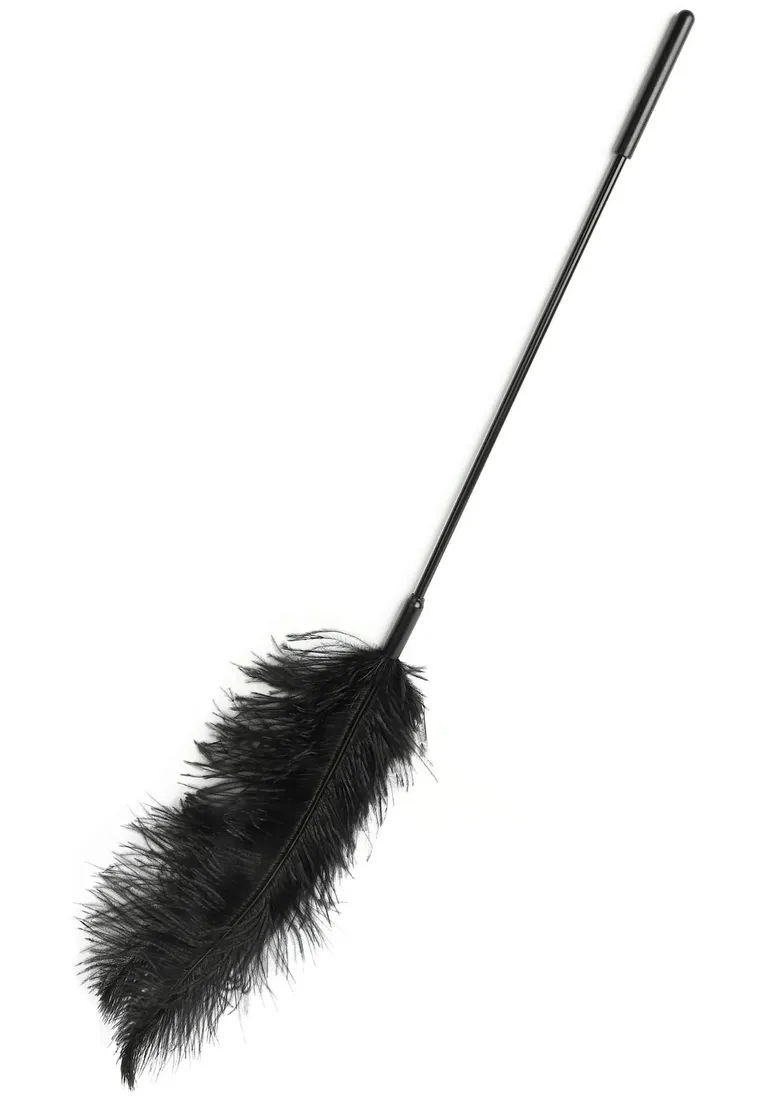double-feather-tickler-black