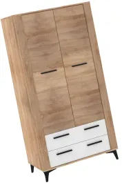 meble-miges-12-szafa-z-szufladami-drazkiem-na-nozkach-dab-sonoma-bialy-pol