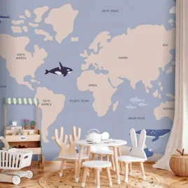 fototapeta-300x210-wodoodporna-pastelowa-planeta-zwierzatka-i-podwodne