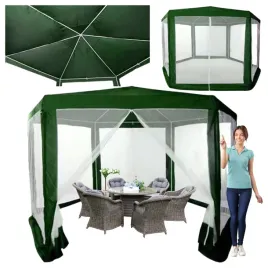 namiot-ogrodowy-pawilon-handlowy-2x2x2m-6-scian-z-moskitiera-altana-zielony