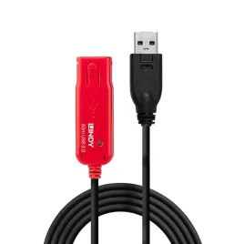 lindy-42923-kabel-usb-usb-2-0-30-m-usb-a-czarny-czerwony