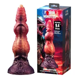 power-monsters-savage-beastlord-24-cm-rippled-monster-silicone-dildo
