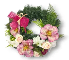 wianek-okragly-stroik-wiazanka-na-cmentarz-dekoracja-pod-znicz