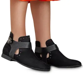 wiosenne-botki-damskie-buty-zamszowe-czarne-38