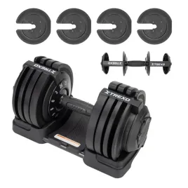 hantel-regulowany-trexo-stalowe-txo-b4w002-24-kg-czarny-8-talerzy