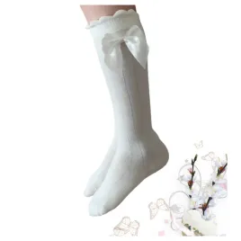 podkolanowki-dziewczece-biale-bawelniane-32-34