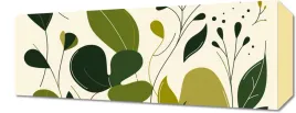 obraz-50x20cm-swiezosc-lisci