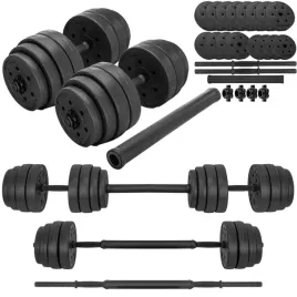 zestaw-hantli-regulowane-bitumiczne-obciazenia-gryf-sztanga-2x20kg-40kg