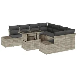 zestaw-sof-na-ogrod-z-poduszka-9-pcs-jasnoszary-i-ciemnoszary