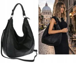 torebka-damska-worek-shopper-pojemna-na-ramie-modna-torba-lh6008-czarna