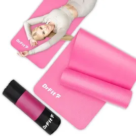 mata-do-cwiczen-jogi-gruba-1-cm-wytrzymala-fitness-damska-rozowa-drfit