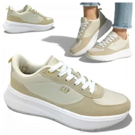 sneakersy-damskie-sportowe-38-gap-wiazane-polbuty-na-platformie-bezowe