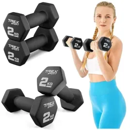 zestaw-2x2kg-hantle-zeliwne-hantelki-ciezarki-neoprenowe-fitness-trex-sport