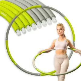 drfit-hula-hop-klasyczne-skladane-odchudzajace-cardio-o100cm-szaro-zielone