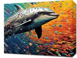 obraz-50x40cm-delfin-w-palecie-barw