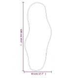 vidaxl-lustro-scienne-srebrne-100x45-cm-stan-nowy-marka-vidaxl