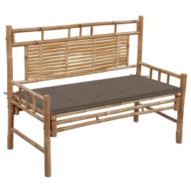 bambusowa-lawka-ogrodowa-z-poduszka-taupe-120x55x90-cm