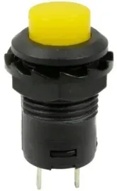 przycisk-chwilowy-spst-no-zolty-12mm