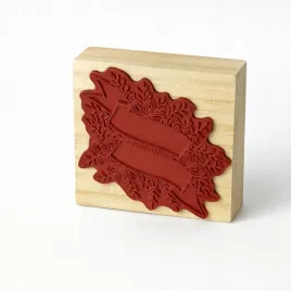 drewniana-pieczatka-dekoracyjna-ramka-z-motywem-kwiatowym