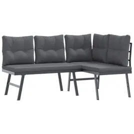 lawka-ogrodowa-czarna-173x118x76-cm-z-poduszkami-antracytowymi