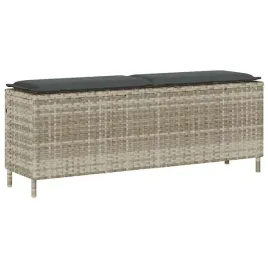 lawka-ogrodowa-z-poduszka-jasnoszara-110x30x405-cm-polirattan