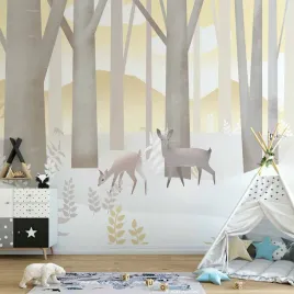 fototapeta-400x280-wodoodporna-bajkowy-las-trzeci-wariant