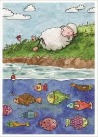 pocztowka-z-kolorowanka-prowadzi-mnie-nad-wody-katarzyna-rymorz