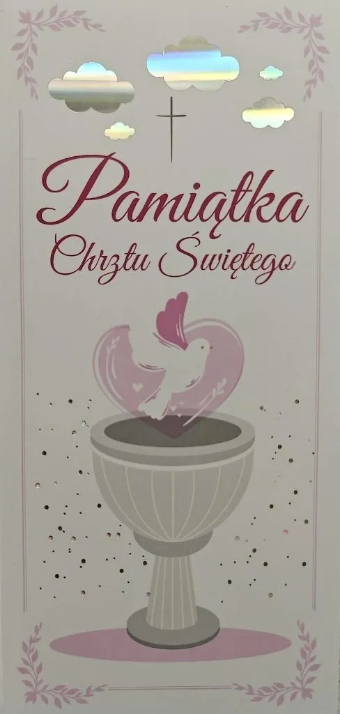 karnet-chrzest-dziewczynka