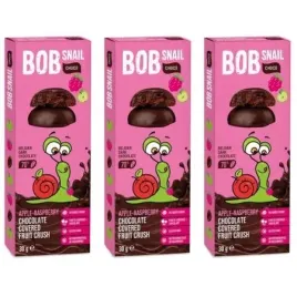 bob-snail-przekaska-jablkowo-malinowa-w-ciemnej-czekoladzie-zestaw-3-x-30-g
