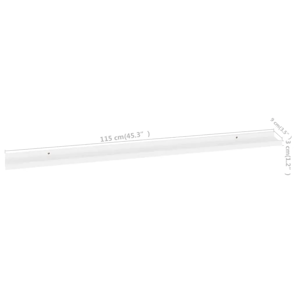 polki-scienne-2-szt-biale-115x9x3-cm