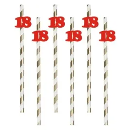slomki-18-195-cm-czerwone-w-paski-6-szt