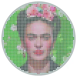 fototapeta-okragla-ikona-frida-100x100-flizelina