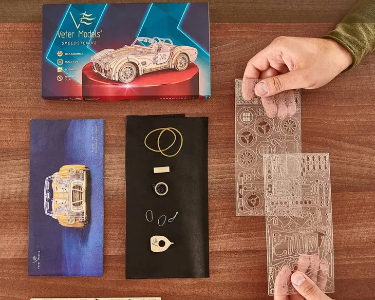 veter-models-puzzle-3d-samochod-speedster-v-2-stan-nowy-wiek-dziecka-8-lat