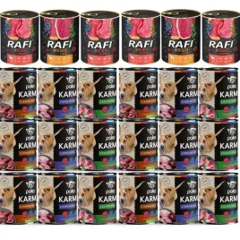 rafi-pako-dolina-noteci-karma-mokra-dla-psa-puszka-mix-smakow-24-x-800-g