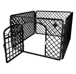 kojec-dla-szczeniat-zagroda-dla-psa-czarny-i220