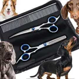 nozyczki-do-strzyzenia-psow-grzebien-zestaw-dla-psa-ostre-zakrzywione-etui
