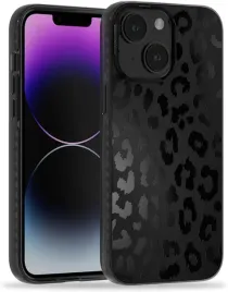 etui-scorpify-iphone-14-plus-z-matowym-czarnym-wzorem-panterki-magsafe