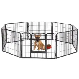 kojec-segmentowy-dla-psow-80cm-x-60cm-x-8-paneli-czarny-80cm-x-60cm-x-8